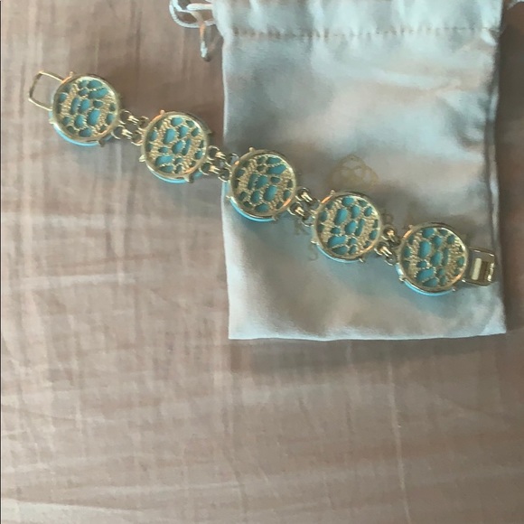 Kendra Scott Turquoise Cassie Bracelet - Picture 2 of 3